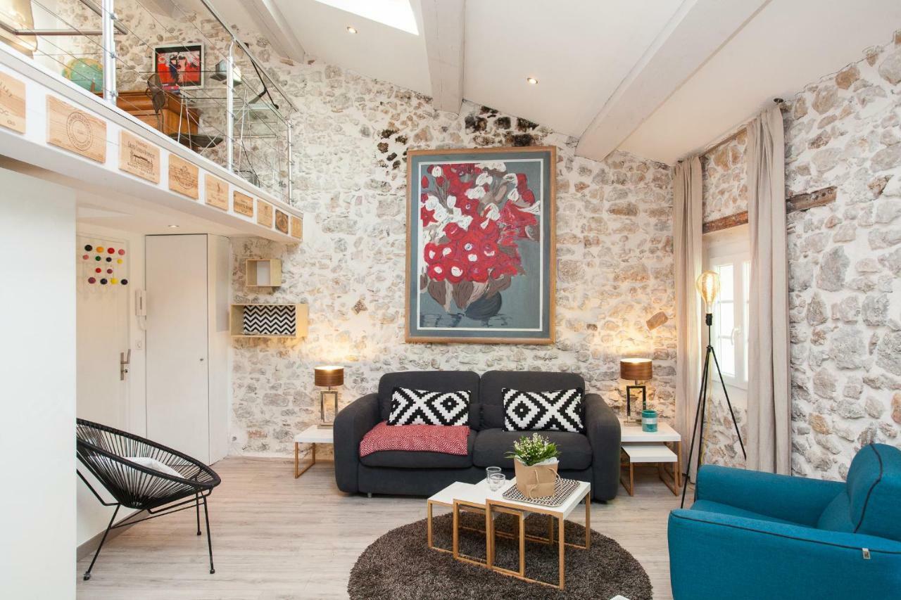 Superbe Appartement Loft Vieil อองทีบส์ ภายนอก รูปภาพ
